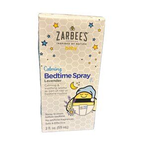 Zarbee’s Calming Bedtime Spray Lavender 2 FL Oz Exp : 01/2025 New